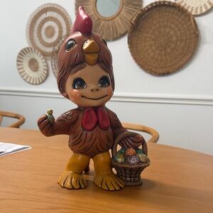 Vintage Chicken Boy Figurine 1970’s
